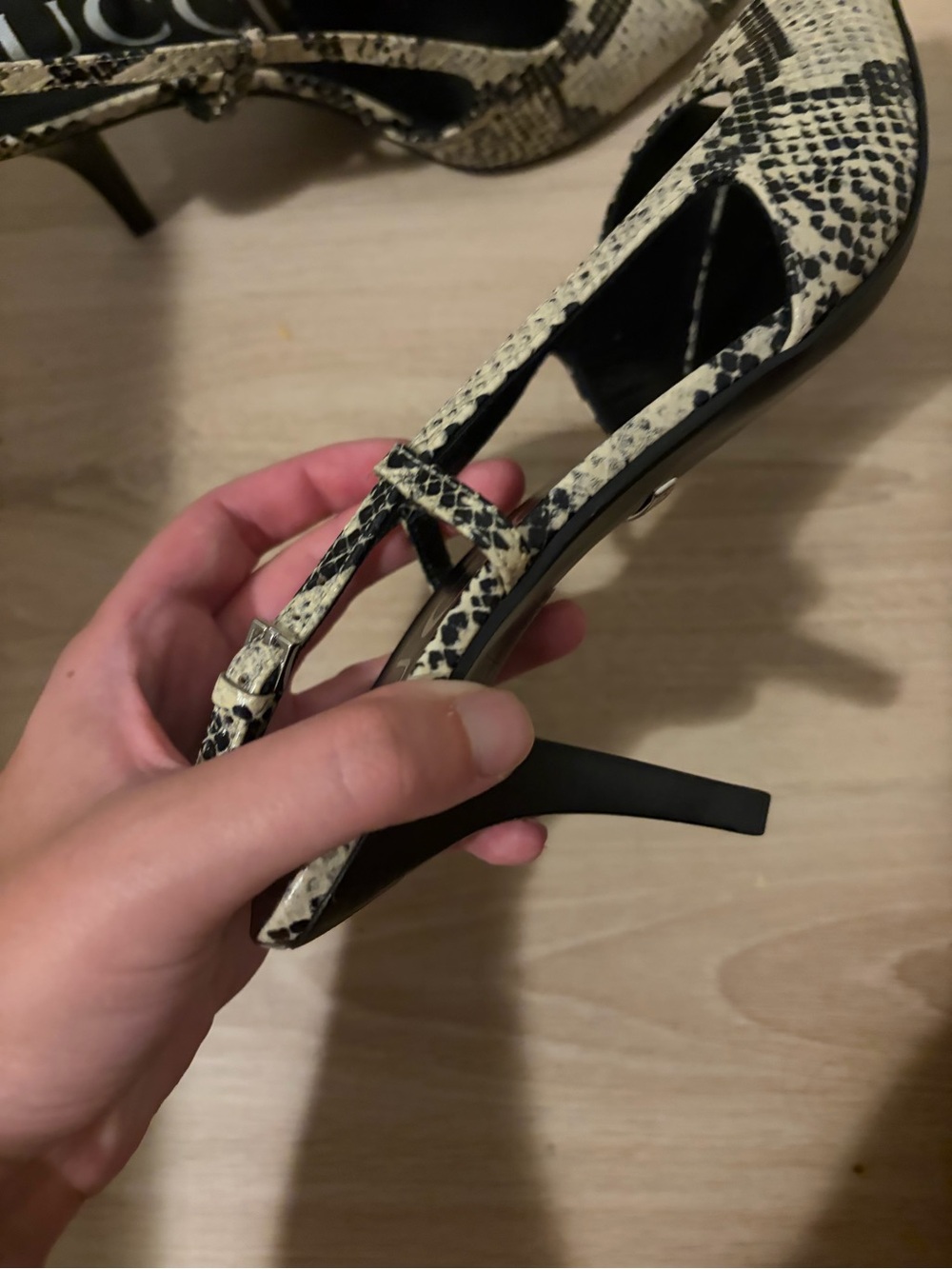Gucci python open toe heels - Picture 4 of 7